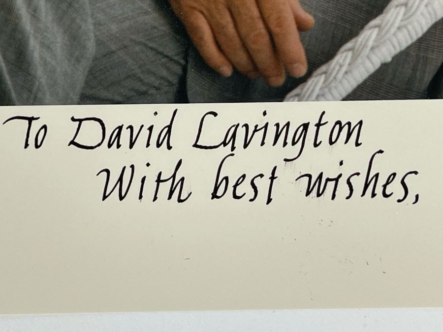 Personalized And Signed George Bush Sr Photograph Signed To David Lavington With Best Wishes George Bush 8 X 10 [Photo 12]