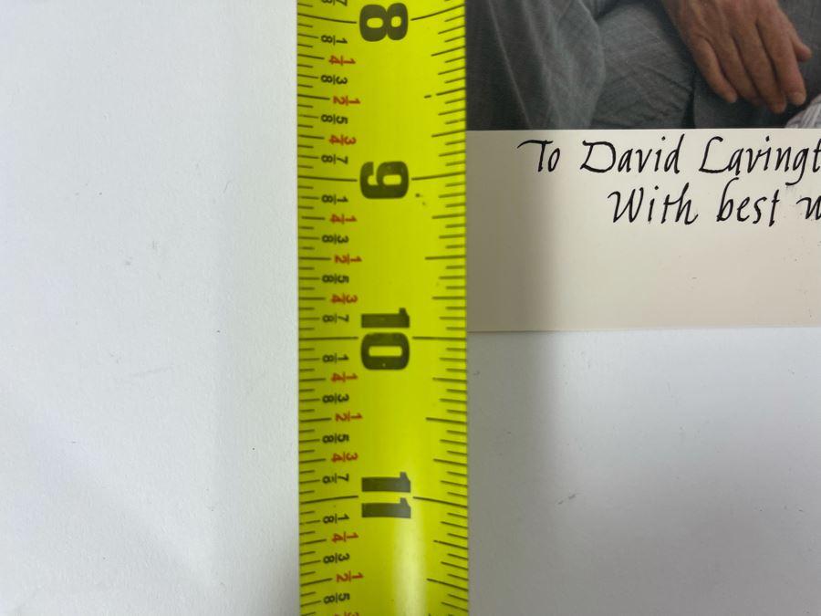 Personalized And Signed George Bush Sr Photograph Signed To David Lavington With Best Wishes George Bush 8 X 10 [Photo 15]