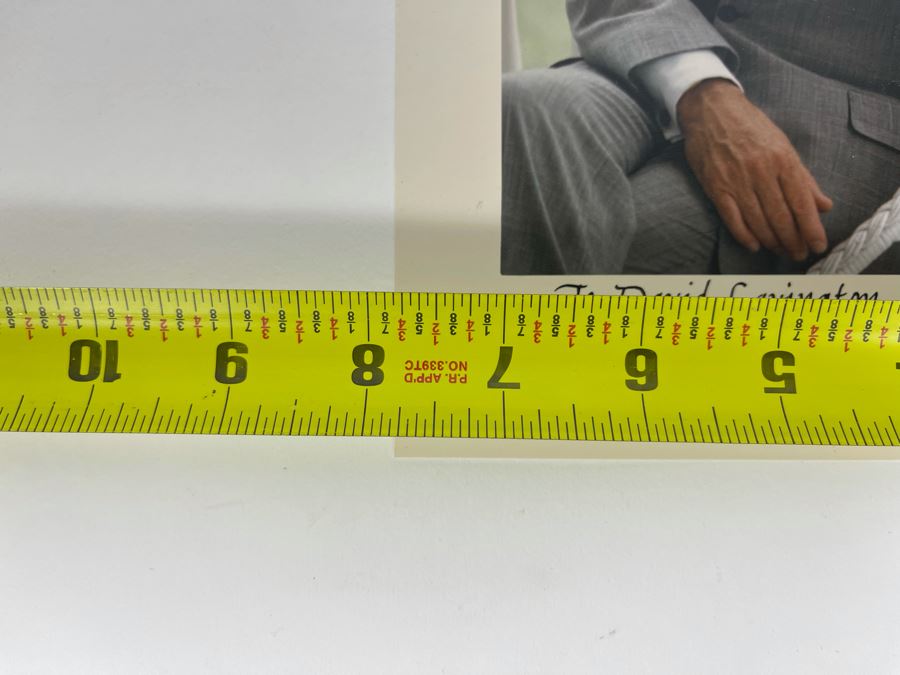 Personalized And Signed George Bush Sr Photograph Signed To David Lavington With Best Wishes George Bush 8 X 10 [Photo 14]