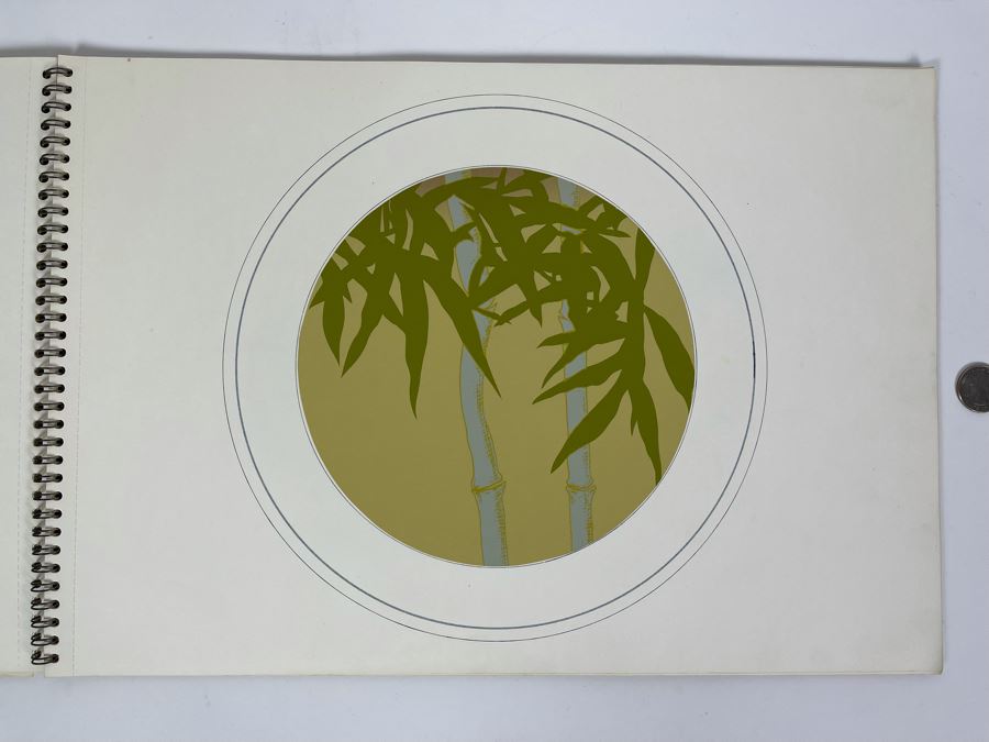 David Lavington (American, 1951–1995) Various Drawings Of David Lavington In 12 X 17 Artist Sketch Book - See Photos [Photo 18]