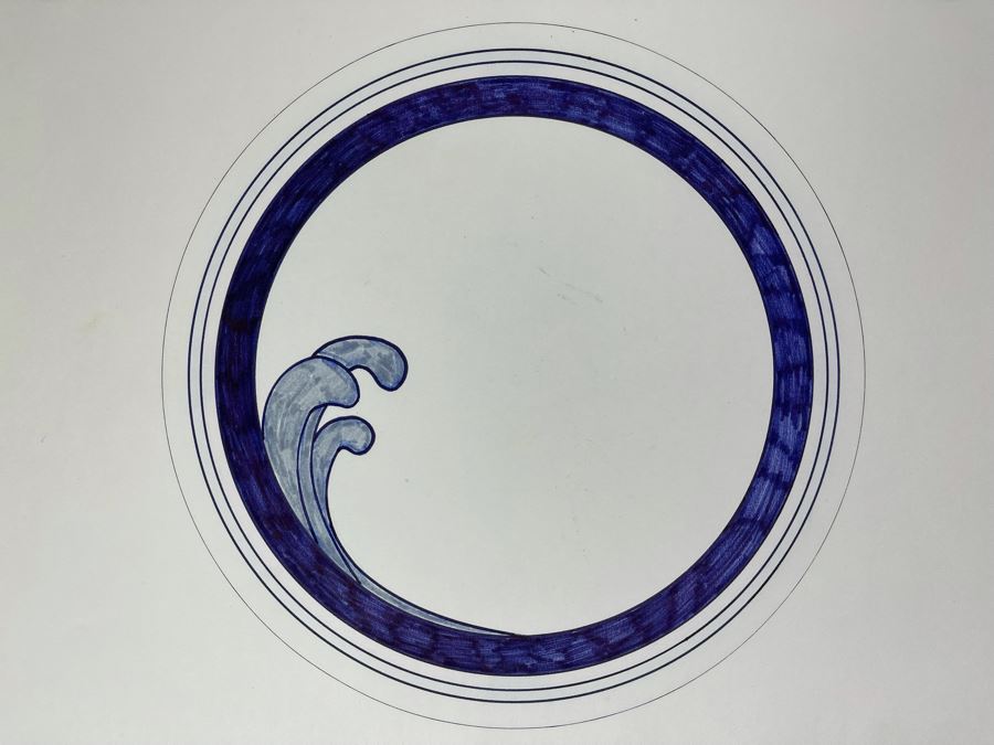 David Lavington (American, 1951–1995) Various Drawings Of David Lavington In 12 X 17 Artist Sketch Book - See Photos [Photo 13]