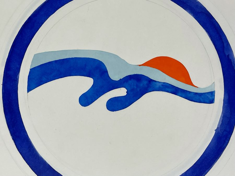 David Lavington (American, 1951–1995) Various Drawings Of David Lavington In 12 X 17 Artist Sketch Book - See Photos [Photo 5]