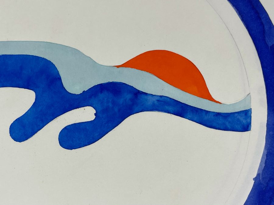 David Lavington (American, 1951–1995) Various Drawings Of David Lavington In 12 X 17 Artist Sketch Book - See Photos [Photo 6]