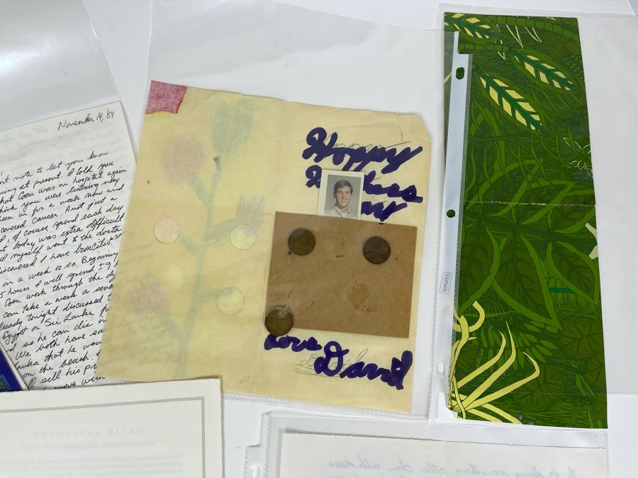 David Lavington (American, 1951–1995) Huge Collection Of Personal Letters From David Lavington - See Photos [Photo 7]