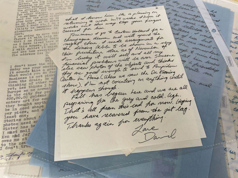 David Lavington (American, 1951–1995) Huge Collection Of Personal Letters From David Lavington - See Photos [Photo 21]