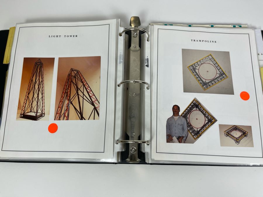 David Lavington (American, 1951–1995) David Lavington's Portfolio Binder Of His Artwork Including Seragraphs And Sculptures With Price Sheet And Artist Biography [Photo 26]