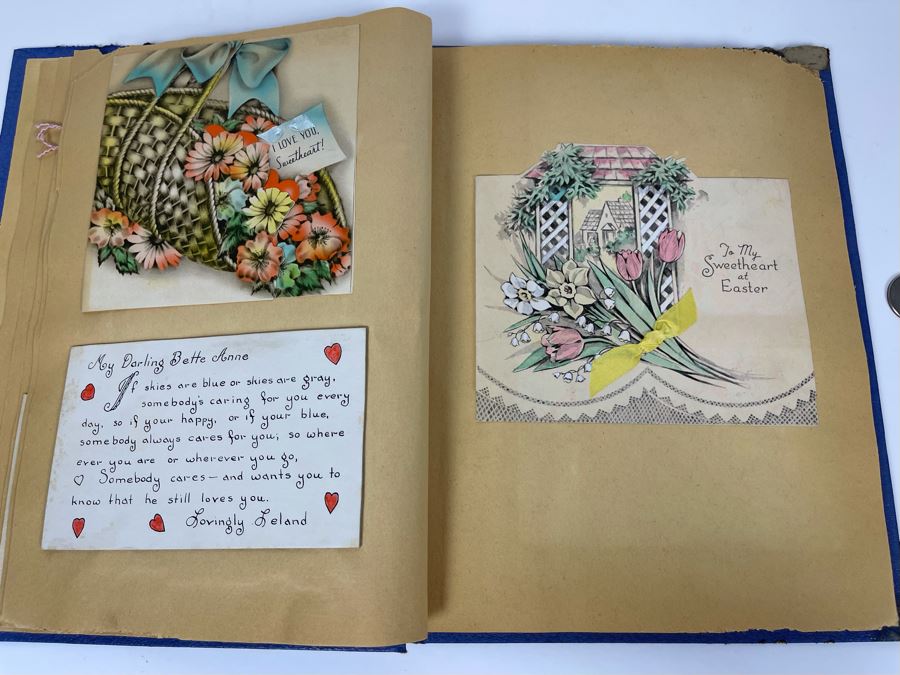 Vintage Scrapbook Featuring Vintage 1930s Cards [Photo 8]