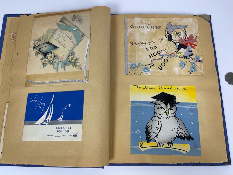 Vintage Scrapbook Featuring Vintage 1930s Cards [Photo 7]