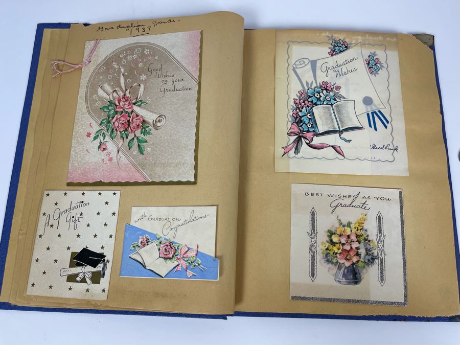 Vintage Scrapbook Featuring Vintage 1930s Cards [Photo 6]