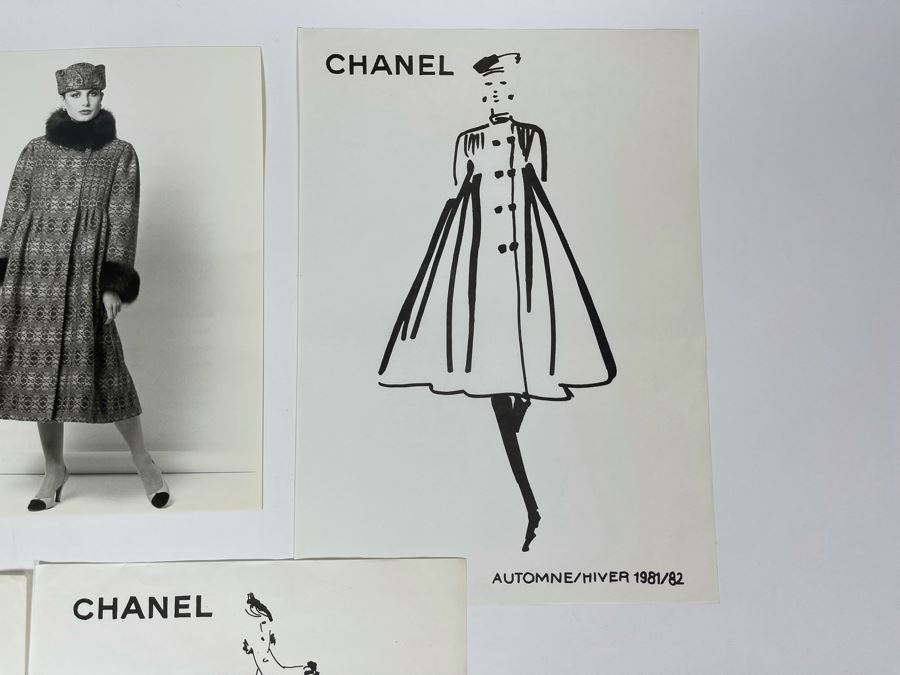 Vintage Chanel Ephemera 1981/1982 Collection Haute Couture Automne/Hiver [Photo 8]