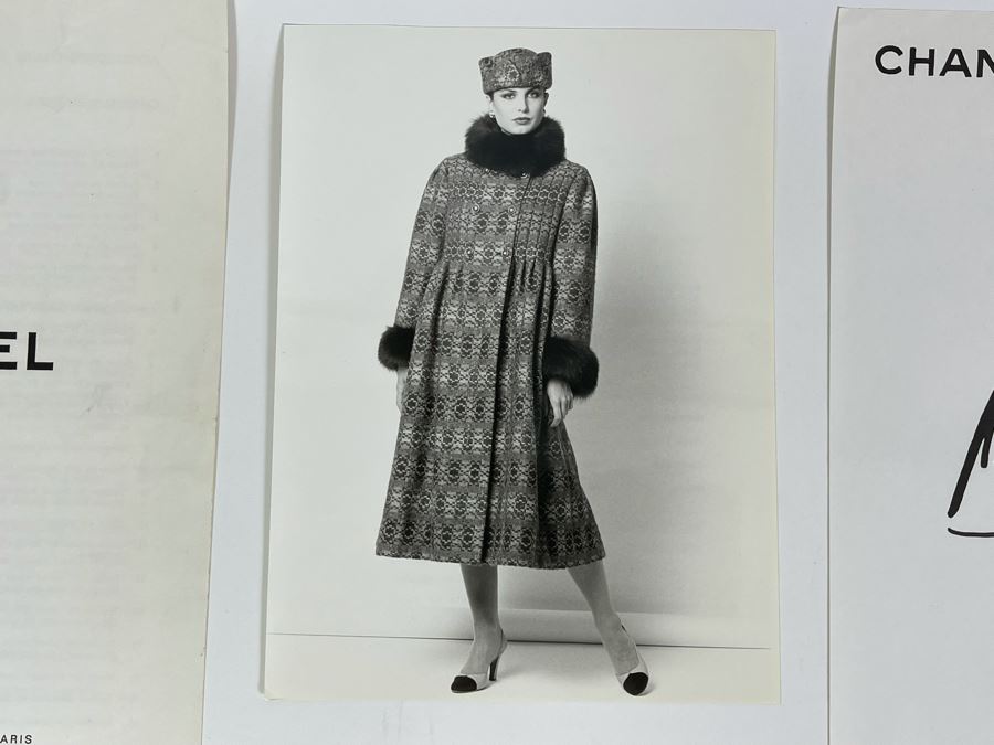 Vintage Chanel Ephemera 1981/1982 Collection Haute Couture Automne/Hiver [Photo 3]