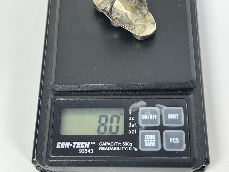 Sterling Silver Turquoise Ring Size 7 8g [Photo 9]