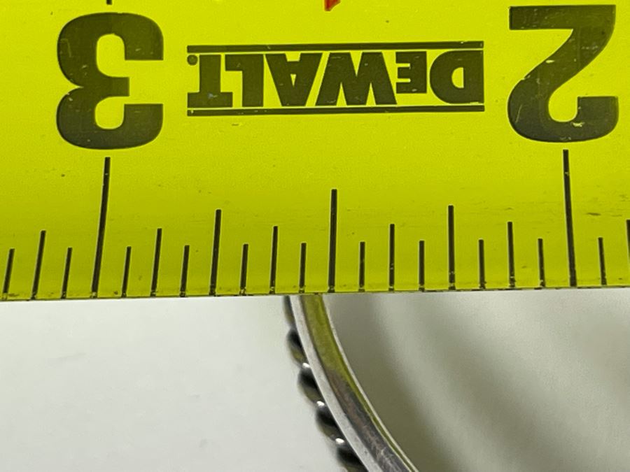 Native American Sterling Silver Turquoise Cuff Bangle 2.5W 43.4g [Photo 13]