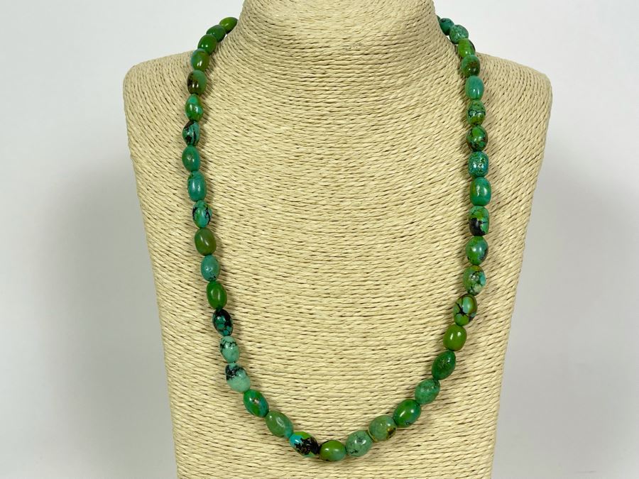23' Turquoise Bead Necklace [Photo 2]