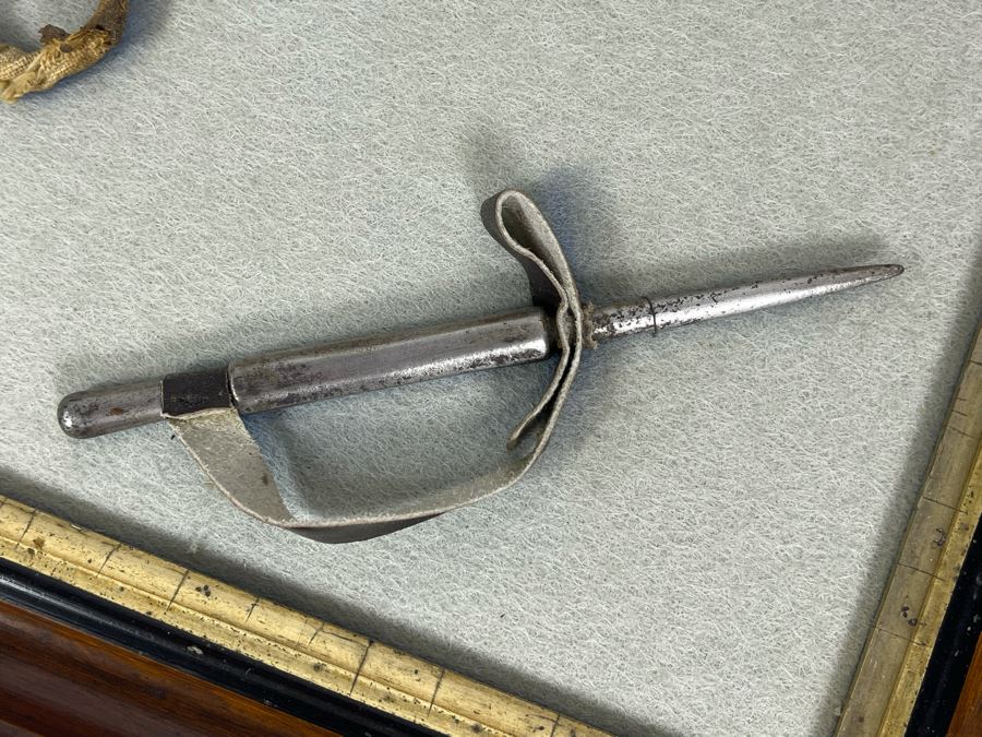 Framed Pair Of Vintage Navy Nautical Marlinspikes 11W X 8H [Photo 5]