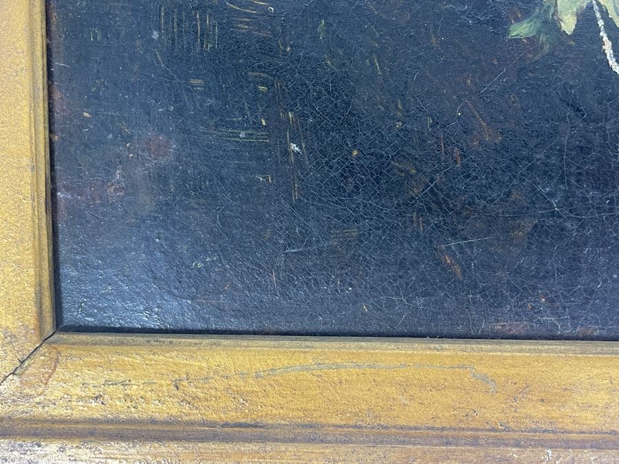 Antique Still Life Painting 18 X 12 [Photo 10]