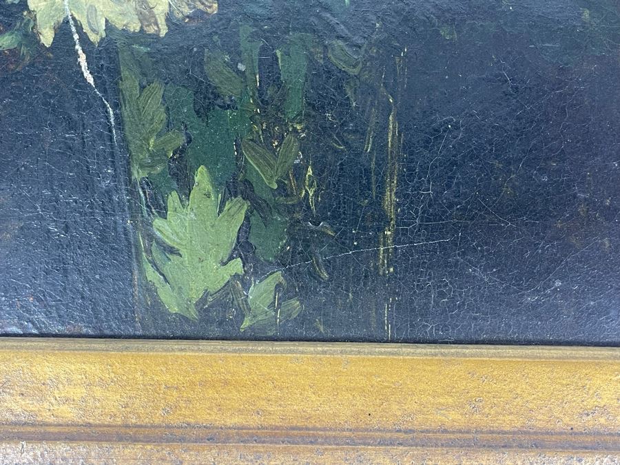 Antique Still Life Painting 18 X 12 [Photo 11]