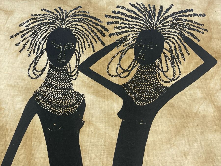 Original Heidi Lange Batik Painting 20 X 34 [Photo 4]