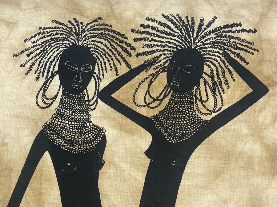 Original Heidi Lange Batik Painting 20 X 34 [Photo 3]