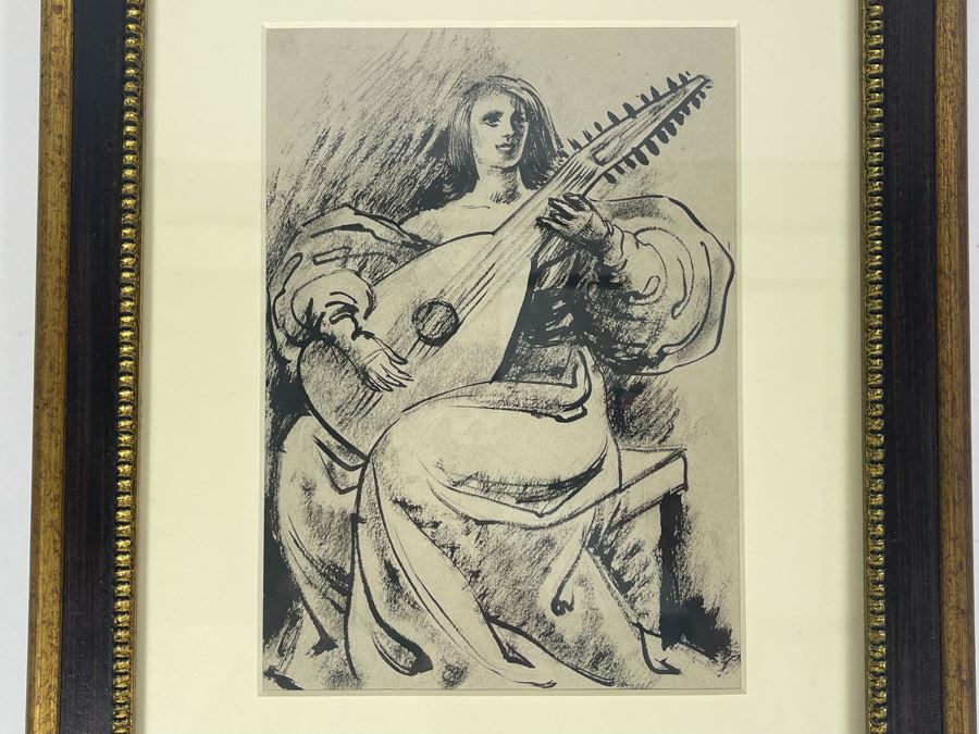 Framed Original Artwork (Front And Back Of Frame) 7 X 9 [Photo 5]