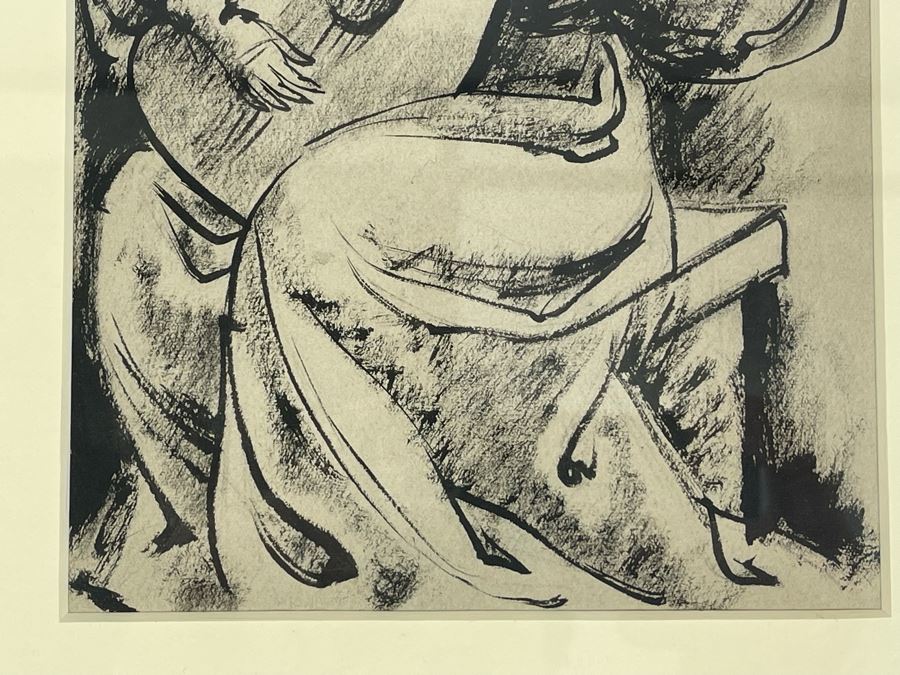 Framed Original Artwork (Front And Back Of Frame) 7 X 9 [Photo 9]