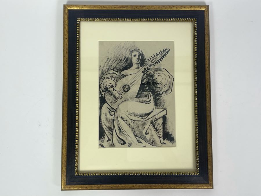 Framed Original Artwork (Front And Back Of Frame) 7 X 9 [Photo 2]