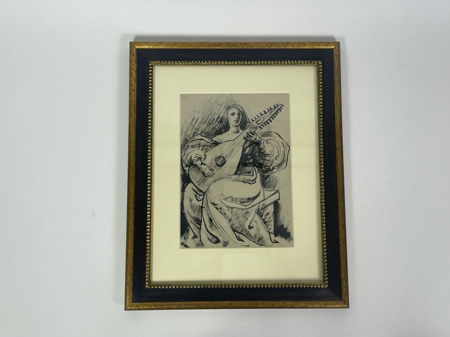 Framed Original Artwork (Front And Back Of Frame) 7 X 9 [Photo 3]