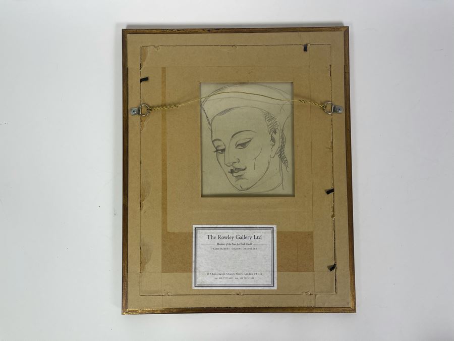 Framed Original Artwork (Front And Back Of Frame) 7 X 9 [Photo 10]