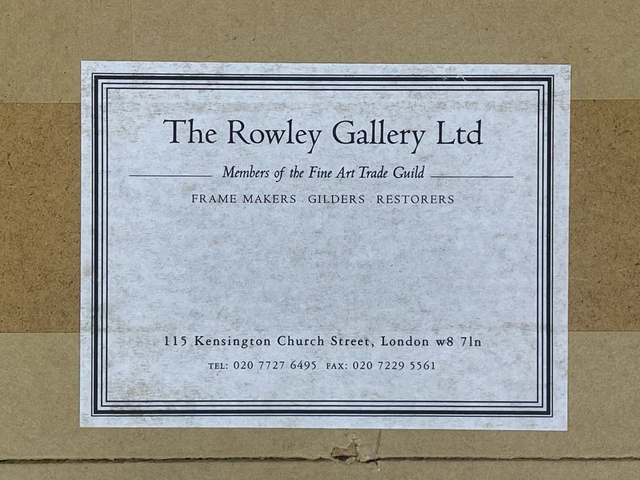 Framed Original Artwork (Front And Back Of Frame) 7 X 9 [Photo 13]