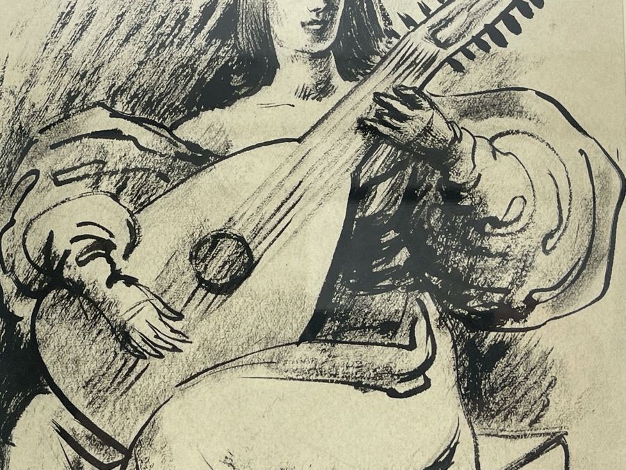 Framed Original Artwork (Front And Back Of Frame) 7 X 9 [Photo 8]