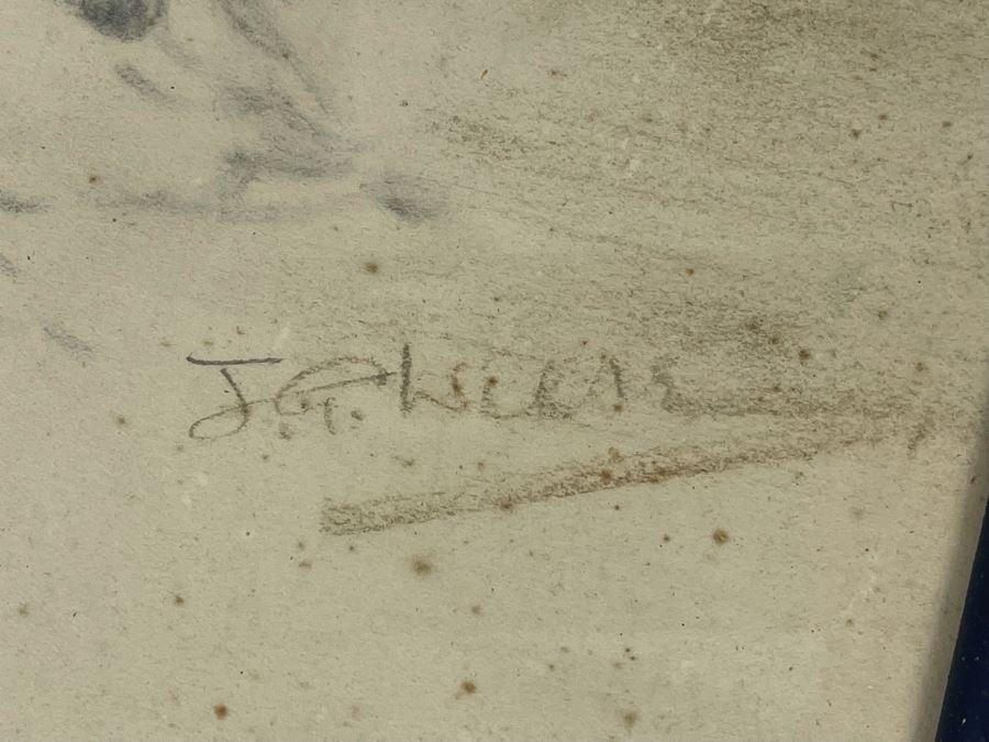 Framed Original Drawing 14 X 16 [Photo 6]