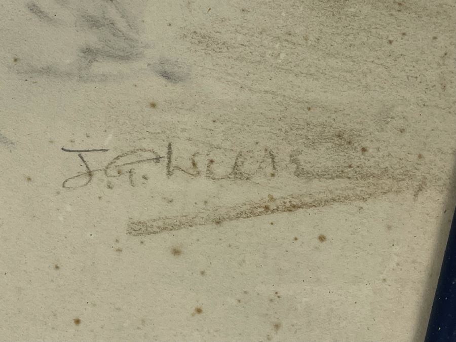 Framed Original Drawing 14 X 16 [Photo 5]