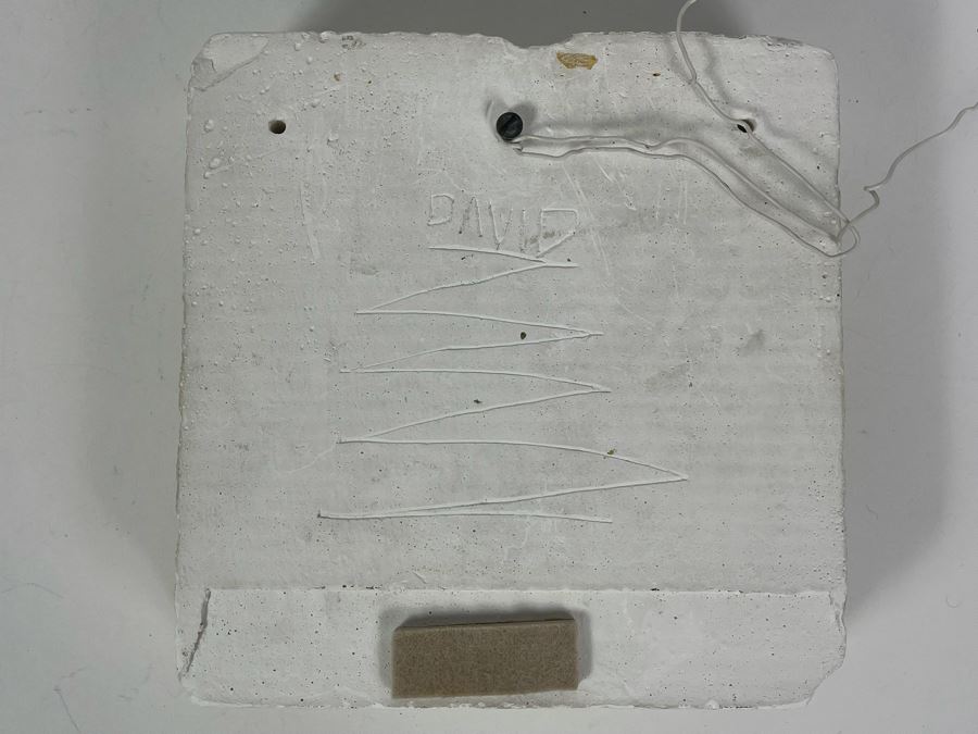 David Lavington (American, 1951–1995) Signed David Lavington Relief Sculpture 8W X 8H X 2.5D [Photo 7]