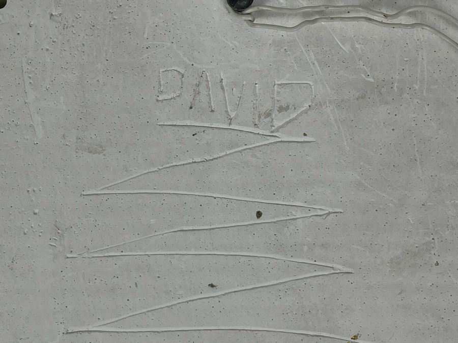 David Lavington (American, 1951–1995) Signed David Lavington Relief Sculpture 8W X 8H X 2.5D [Photo 8]