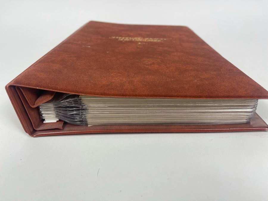 Vintage Binder Of First Day Issue Stamps Apx 37 Stamps 9 X 13 [Photo 27]