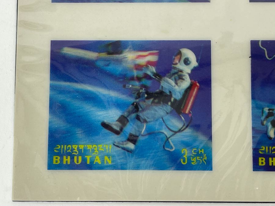 Vintage Bhutan Space Age Stamps [Photo 6]