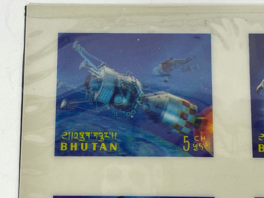 Vintage Bhutan Space Age Stamps [Photo 3]
