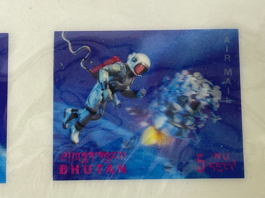 Vintage Bhutan Space Age Stamps [Photo 12]
