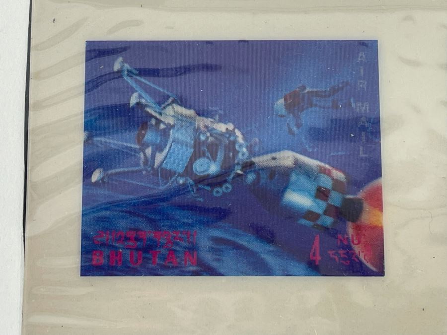 Vintage Bhutan Space Age Stamps [Photo 9]