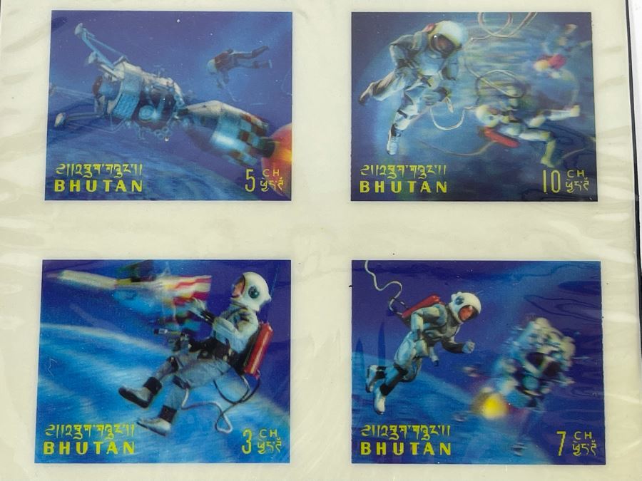 Vintage Bhutan Space Age Stamps [Photo 2]