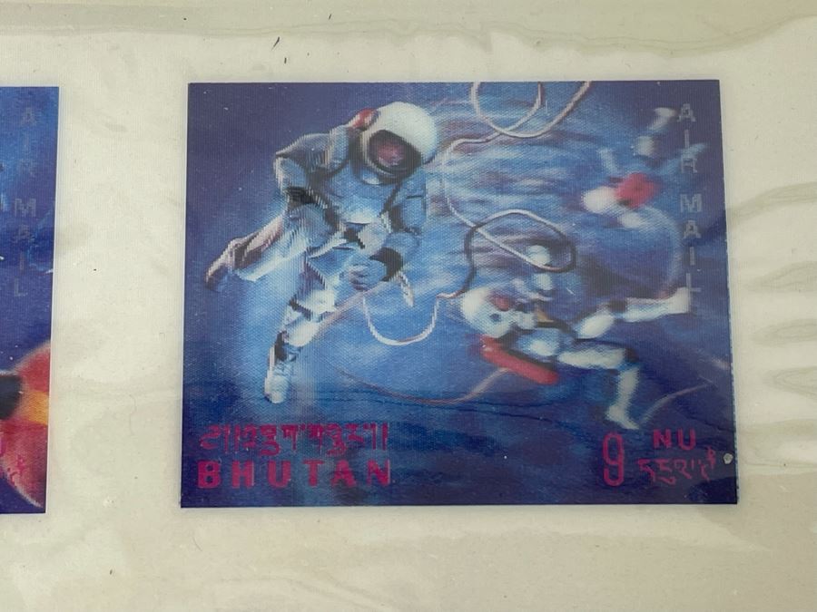 Vintage Bhutan Space Age Stamps [Photo 10]