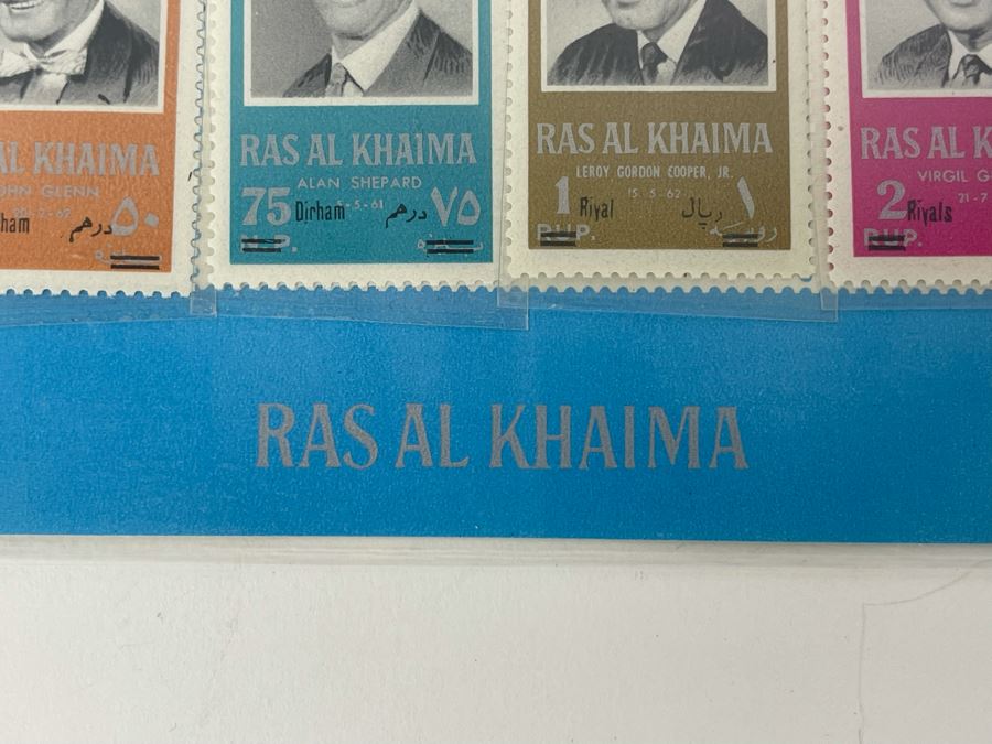 Vintage Ras Al Khaima Mint Space Age Stamps [Photo 5]