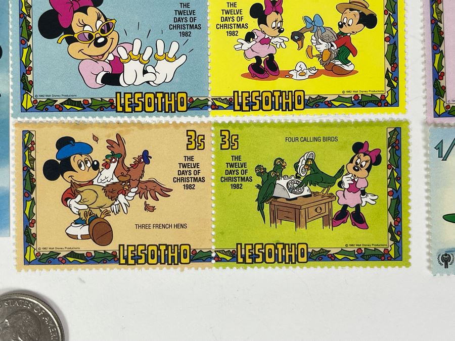 Mint Disney Stamps [Photo 11]
