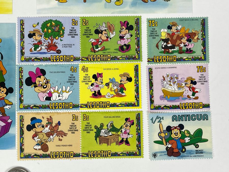 Mint Disney Stamps [Photo 9]