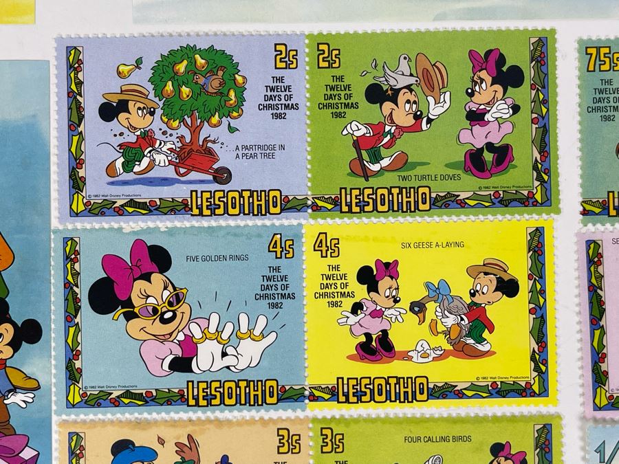Mint Disney Stamps [Photo 10]