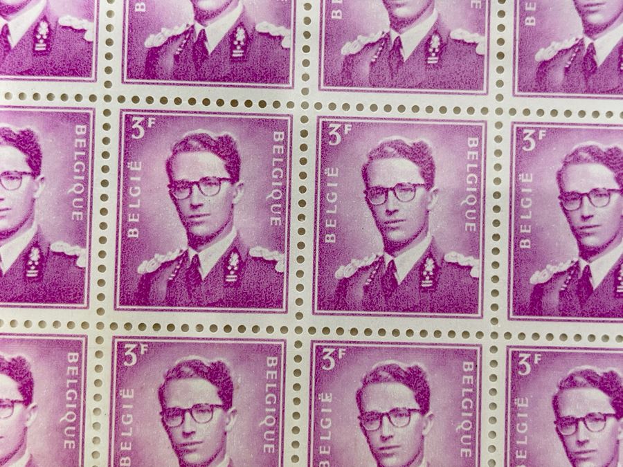 Mid-Century Mint Stamp Sheets From The Vatican, Belgium And Germany Berlin [Photo 9]