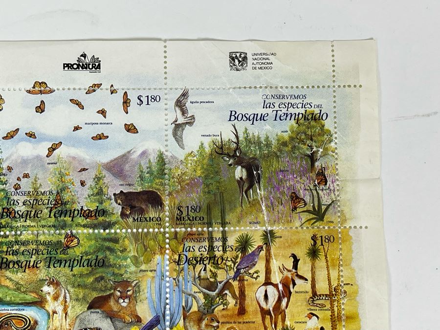 Mid-Century Mint Stamp Sheets From Bulgaria, House Of Questa, Mexico [Photo 13]