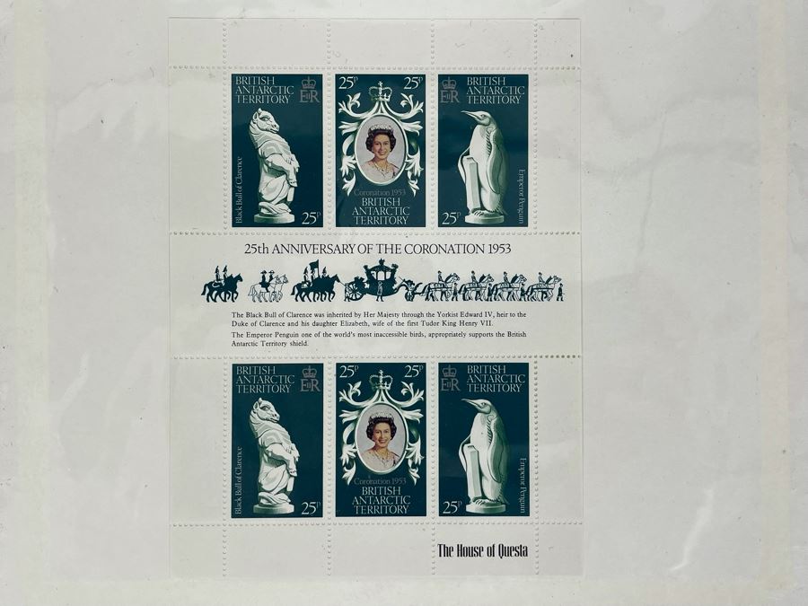 Mid-Century Mint Stamp Sheets From Bulgaria, House Of Questa, Mexico [Photo 3]