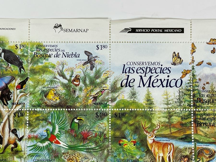 Mid-Century Mint Stamp Sheets From Bulgaria, House Of Questa, Mexico [Photo 11]