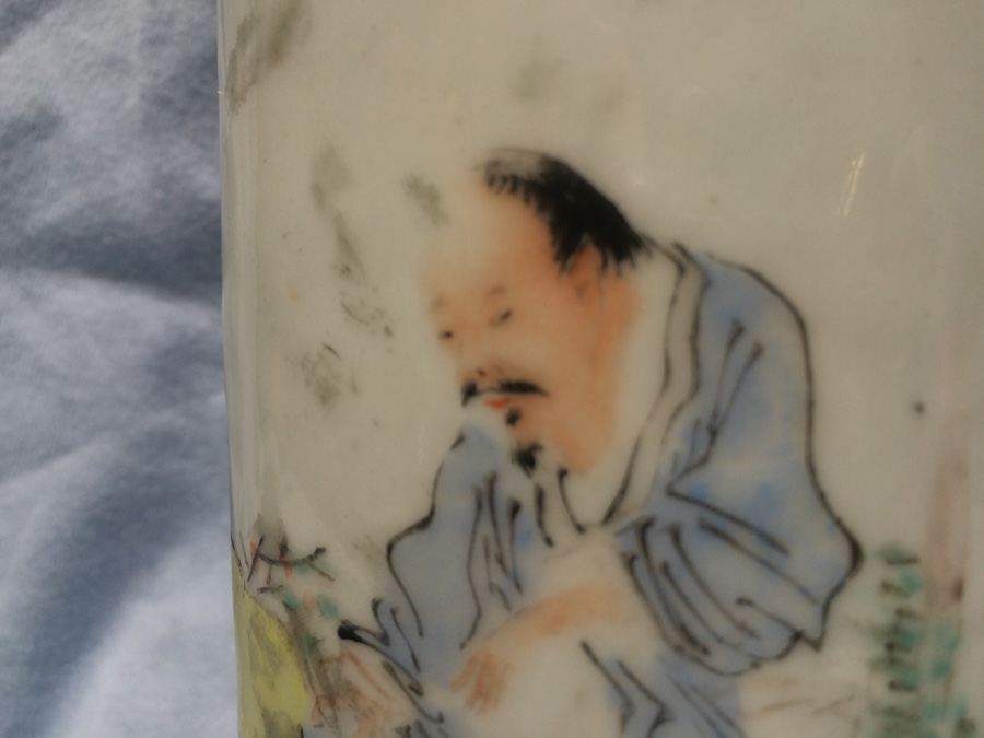 Vintage Asian Hand Painted Match Holder [Photo 13]